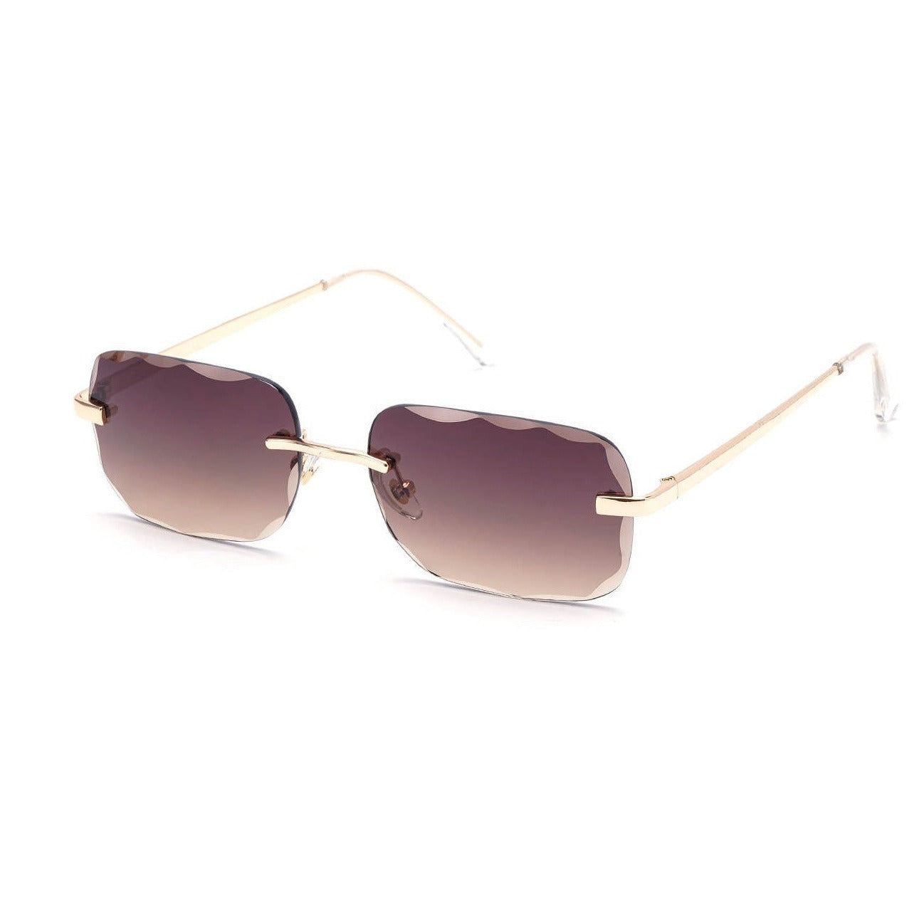 Dacar Glasses Diamond Cut Premium Brown