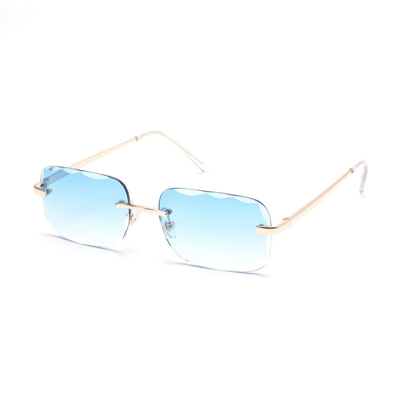 Dacar Glasses Diamond Cut Premium Blue