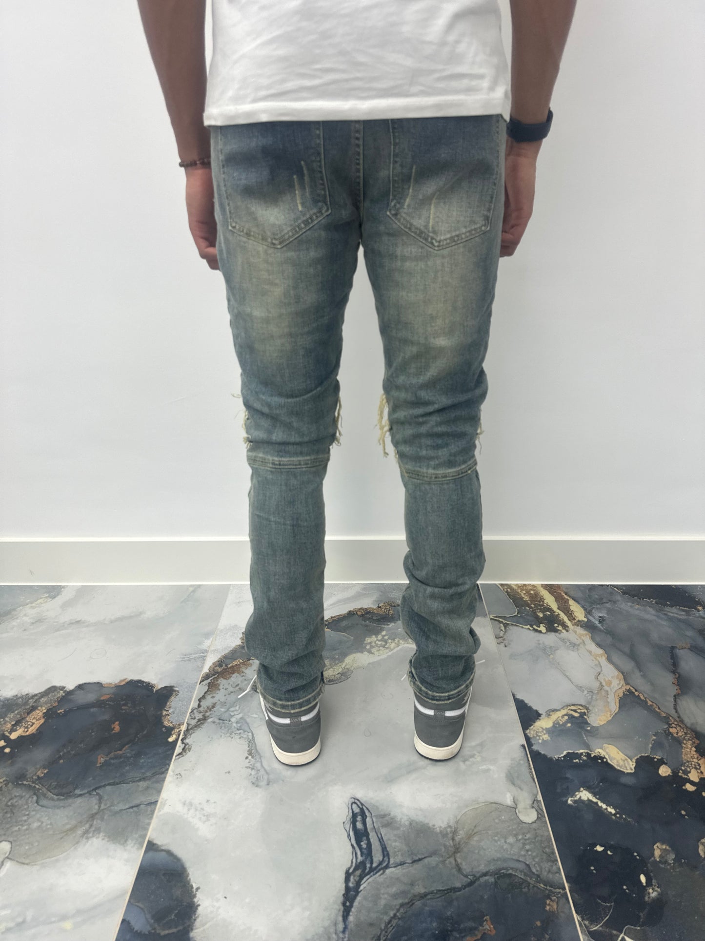 DACAR ZIP DENIM JEANS