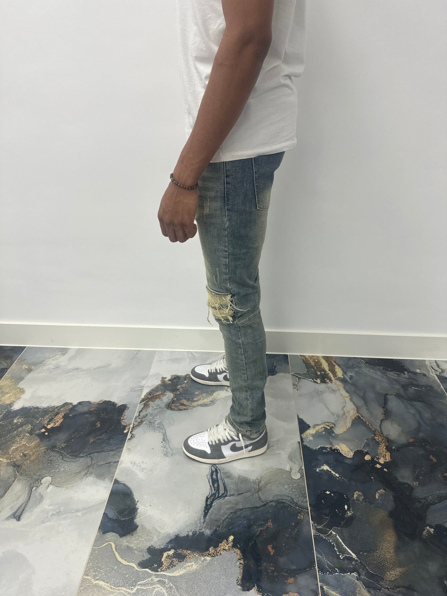 DACAR ZIP DENIM JEANS