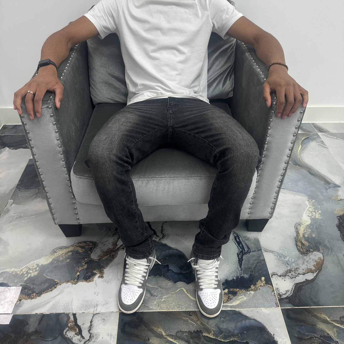 Dacar Straight Denim Jeans Black