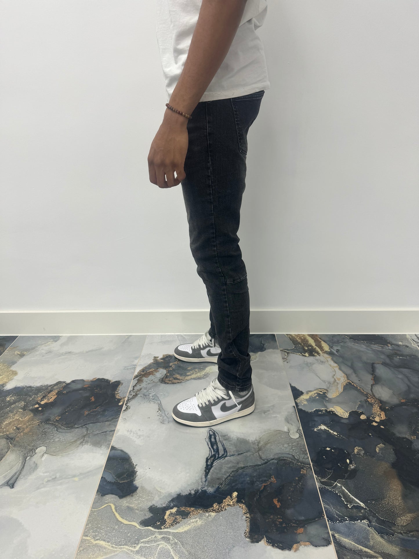 Dacar Straight Denim Jeans Black