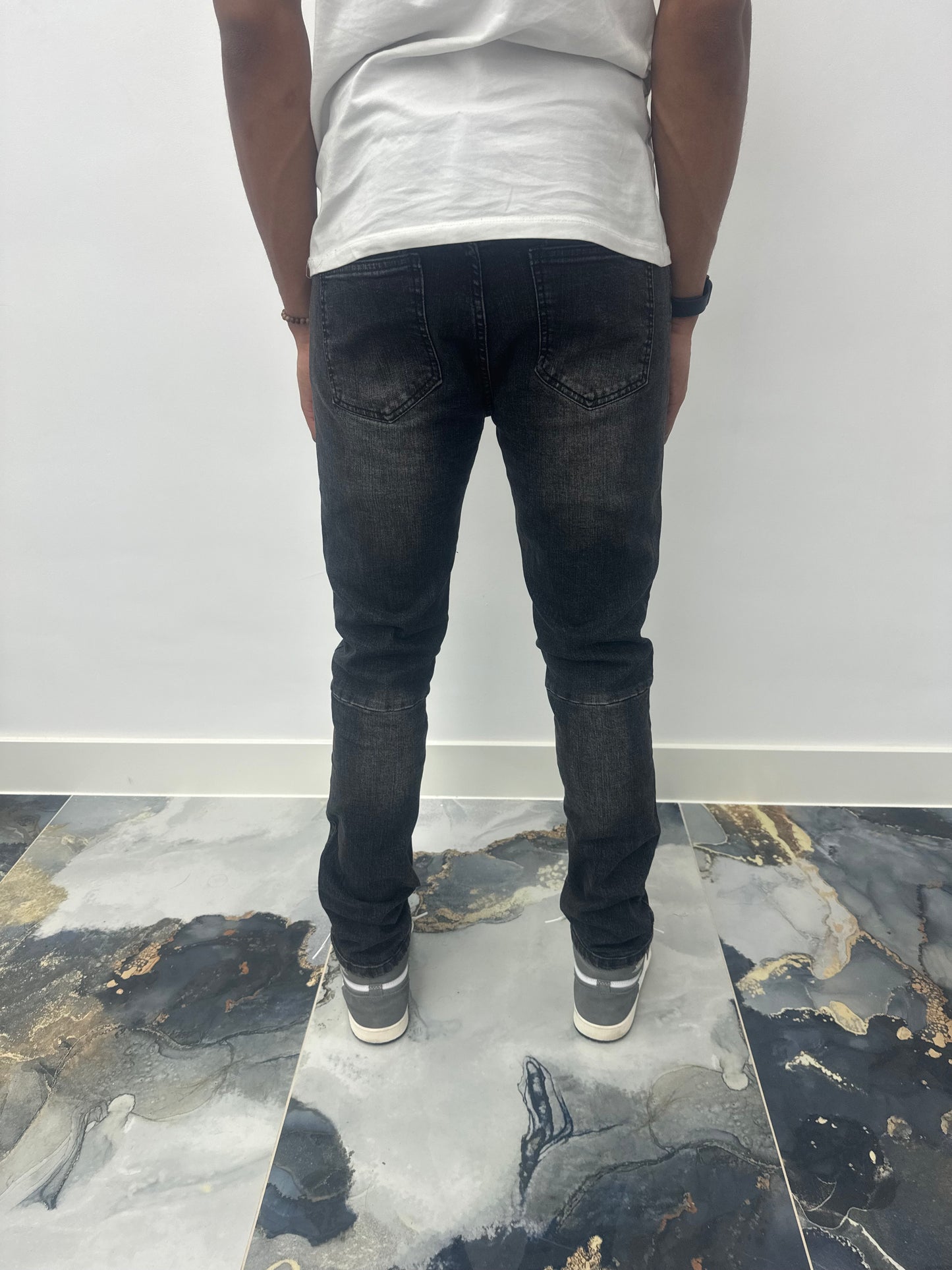 Dacar Straight Denim Jeans Black